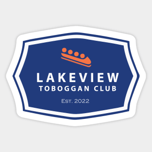 Lakeview Toboggan Club Sticker